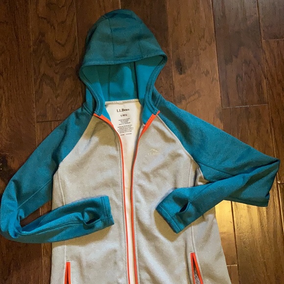 L.L. Bean zip up jacket color block - Picture 1 of 7